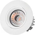 Produktbild: SIGOR LED Einbauleuchte ARGENT 80mm weiss Downlight 2700K 47x47mm Warmweiss