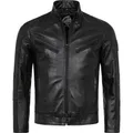 Produktbild: Rock Creek Lederjacke Schwarz