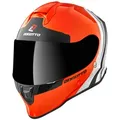 Produktbild: Bogotto V151 Wild-Ride Helm, schwarz-weiss-orange, Größe XL für Männer