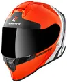 Produktbild: Bogotto V151 Wild-Ride Helm, orange/schwarz/weiß, XL