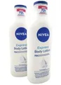 Produktbild: NIVEA Express Body Lotion 2x 400 ml extra schnell einziehende Körperlotion 72h