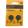 Produktbild: Kodak CR2430 Single-use battery Lithium - Batterie (2 Stk., CR2430, 280 mAh) (30417755)