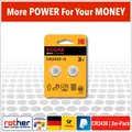 Produktbild: Kodak Lithium Knopfzelle CR2430 1x 2er-Bister (2 Batterien)