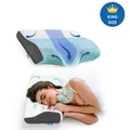 Produktbild: | DERILA | Memory Foam King Size Kopfkissen für Seiten, Rücken und Bauchschläfer