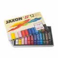 Produktbild: Honsell 47412 - Jaxon Ölpastellkreide, 12er Set im Kartonetui, brillante, lichtechte Farben, ideal für Künstler, Hobbymaler, Kinder, Schule, Kunstunterricht