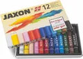 Produktbild: Honsell Jaxon Ölpastellkreide 12er Set – bruchfest & aquarellierbar