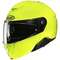 Produktbild: HJC Motorradhelm HJC i91 Solid Fluo Green Klapphelm (1er Set) grün XXL