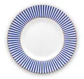 Produktbild: PiP Studio Frühstücksteller Royal Stripes Teller 17 cm, Plate Royal Stripes Blue 17cm