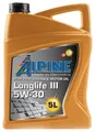 Produktbild: Alpine Longlife III 5W-30 Motoröl 5L PKW Öl