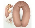 Produktbild: SEI Design Stillkissen Seitenschläferkissen Babynestchen Kuschelnest XXL Musselin Bezug, Schwangerschaftskissen mit Bezug, 1-tlg., Schwangerschaftskissen mit Bezug, Bezug 100% Baumwolle