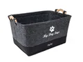 Produktbild: TrendPet Aufbewahrungsbox MyDogToys Spielzeugkörbchen (Aufbewahrungskorb, Aufbewahrungskorb), Filz
