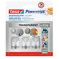 Produktbild: tesa Powerstrips Klebehaken für max. 0,5 kg, 3,5 x 6,0 cm, 3 St.
