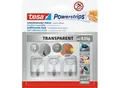 Produktbild: tesa® Powerstrips Klebehaken, selbstklebend, weiß, ablösbar & wiederverwendbar, Tragkraft bis 0,5 kg, 3 Stück