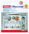 Produktbild: tesa Haken Powerstrips Drahthaken 3er-Set transparent  Selbstklebend
