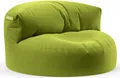 Produktbild: Green Bean® Sitzsack Sofa mit Füllmaterial - Lounge im Sitzsack-Design 90x50cm mit ergonomischer Rückenlehne & waschbarem Bezug - Indoor und Outdoor geeignet in Grün