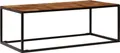 Produktbild: vidaXL Couchtisch 110x60x40 cm Massivholz Akazie und Stahl