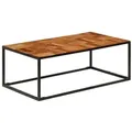 Produktbild: vidaXL Couchtisch 110x60x40 cm Massivholz Akazie und Stahl