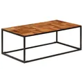 Produktbild: vidaXL Couchtisch Akazienholz und Stahl 110x60x40 cm