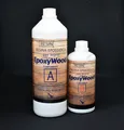 Produktbild: EPOXYWOOD Epoxidharz für Holz transparent, Imprägnieren, Restaurieren, 1,5KG