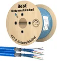 Produktbild: Germany B.e.s.t 250M CAT 8 Duplex Netzwerkkabel Verlegekabel Kupfer LAN Kabel Ethernetkabel S/FTP 40 Gbit/s Kat 8 reines Kupfer Datenkabel PoE++ LSZH Datenkabel