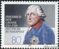 Produktbild: BRD 1292 (kompl.Ausgabe) postfrisch 1986 Friedrich der Große