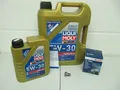 Produktbild: Bosch Ölwechselsatz und 6Ltr. LIQUI MOLY 5W30LL Motoröl VW Multivan und T5