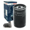 Produktbild: ORIGINAL BOSCH ÖLFILTER + ÖLABLASSSCHRAUBE AUDI SEAT SKODA VW 0 451 103 314