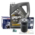 Produktbild: BOSCH ÖLFILTER + 5l 5W-30 FÜR AUDI A3 A4 A6 SEAT SKODA VW GOLF 4 5 POLO TOURAN
