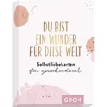 Produktbild: Groh Du bist ein Wunder für diese Welt - Selbstliebekarten für zwischendurch (50 Stk.) (40715344)