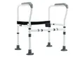Produktbild: COSTWAY WC-Aufstehhilfe, belastbar bis 136 kg, höhenverstellbar mit Haltegriff