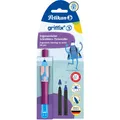 Produktbild: Pelikan griffix Tintenschreiber Sweet Berry für Rechtshänder, Schreiblernstift mit ergonomischer (Sweet Berry, 1 x) (821032)