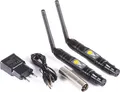 Produktbild: 2x ETEC Wireless 2.4G Funk WLAN DMX Sender / Empfänger inkl. Adapter