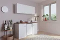 Produktbild: Küche Miniküche Singleküche Küchenzeile Pantry Weiß Luis 150 cm Respekta