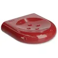 Produktbild: Hewi 477 Seifenhalter 477.02.10033 rubinrot, 97mm, mit Noppen