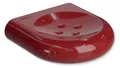 Produktbild: HEWI Seifenablage Serie 477, Kleiner Seifenhalter in rot, Seifenschale mit Noppen, 98 mm - 477.02.100 33