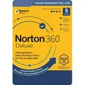 Produktbild: Norton 360 Deluxe, 50 GB Cloud-Backup, 5 Geräte 1 Jahr KEIN ABO