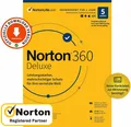 Produktbild: NORTON 360 Deluxe 2026 5 Geräte 1 Jahr | inc Antivirus | @ Versand 2min KEIN ABO