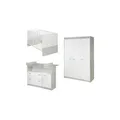 Produktbild: Roba Babyzimmer 3er-Set  Julia , weiß , Maße (cm): B: 131 H: 190
