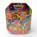 Produktbild: Pokémon TCG Mega-Glurak Tin-Box  Mega-Glurak X-ex oder Y-ex Variante NEU OVP