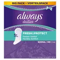 Produktbild: Always Dailies Fresh and Protect Normal Panty Liners Pads - Pack of 60