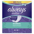 Produktbild: Always Dailies Slipeinlagen, normal, 60 Stück