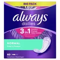 Produktbild: Always Tageszeitungen Höschen Lidstift Normal Frisch & Schutz Geruch