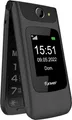 Produktbild: Funker C200 Comfort 4G – Senioren-Klapphandy, große Tasten, SOS, USB-C, 3 Direkt