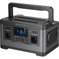 Produktbild: Mobile Power Station Stromspeicher 500 Watt - Grau/Schwarz