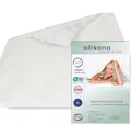 Produktbild: Allsana Allergiker Deckenbezug 200x220 cm | Allergie Bettwäsche | Anti Milben Encasing | Milbenschutz für Hausstauballergiker | allergendichter Bettdecken Zwischenbezug | Hohenstein Zertifiziert