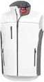 Produktbild: Nitras-Softshellweste-Motion Tex Light-716X-weiß/grau-winddicht und wasserabweisend Größe M