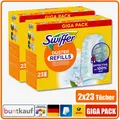 Produktbild: 2x 23 Swiffer Staubmagnet Nachfülltücher Clean & Fresh Staubwedel Giga Pack