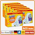 Produktbild: 6x 23 Swiffer Staubmagnet Nachfülltücher Clean & Fresh Staubwedel Giga Pack