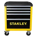 Produktbild: Stanley Workshop Trolley with 5 Drawers, Tool Trolley, Yellow/Black, Maximum Load 300 kg