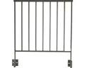 Produktbild: Pertura Geländer-Komplettset Triton taupe G-Form Aluminium für Seitenmontage 1 m